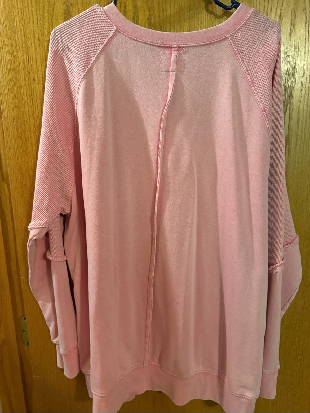 JK Designs Light Pink Pullover Sweatshirt